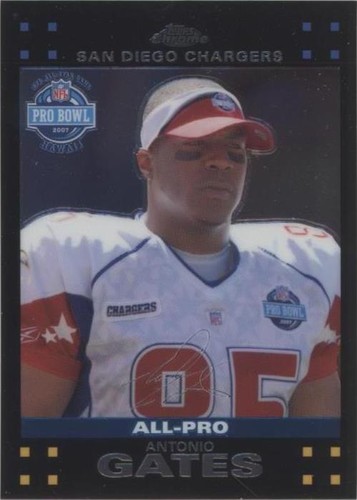 2007 Topps Chrome Antonio Gates #TC155