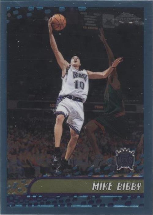 2001-02 Topps Chrome - Mike Bibby #91