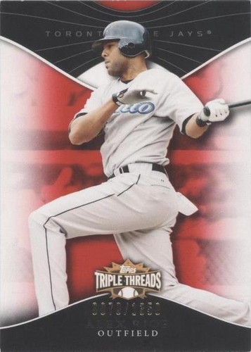 2009 Topps Triple Threads - Alex Rios #89