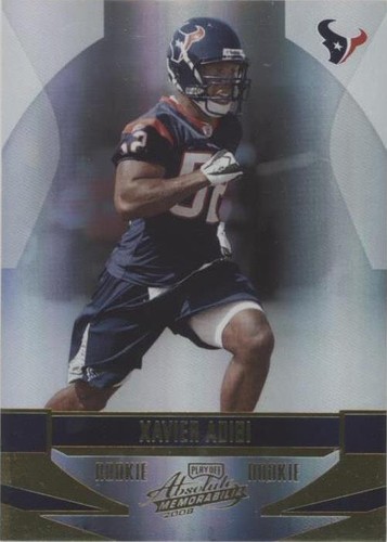 2008 Playoff Absolute Memorabilia Xavier Adibi #248