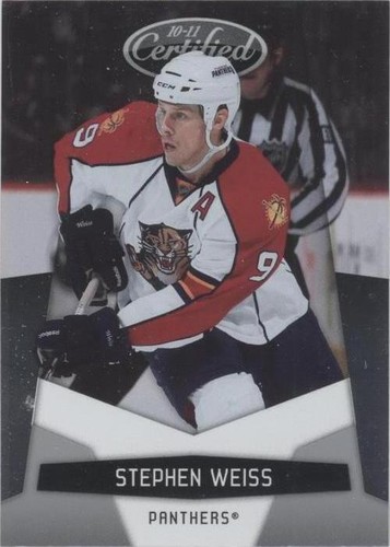 2010-11 Certified - Stephen Weiss #63