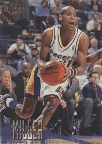 1996-97 Fleer - Reggie Miller #46