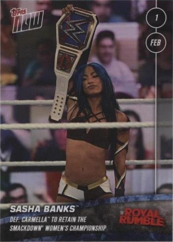2021 Topps Now WWE - Sasha Banks #2