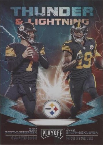 2019 Panini Playoff Ben Roethlisberger JuJu Smith-Schuster #10