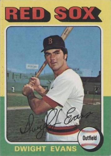 1975 Topps - Dwight Evans #255
