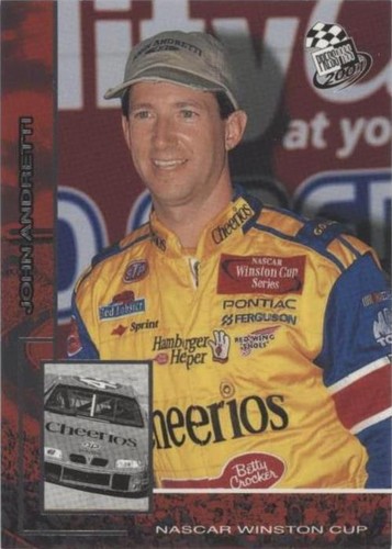 2001 Press Pass - John Andretti #21