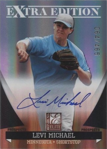 2011 Donruss Elite Extra Edition - Levi Michael #P-13