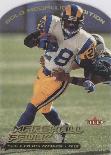2000 Fleer Ultra Marshall Faulk #50G