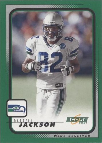 2001 Score Darrell Jackson #181
