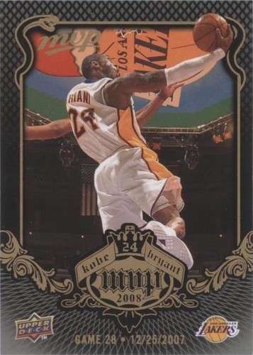 2008-09 Upper Deck MVP - Kobe Bryant #KB-28
