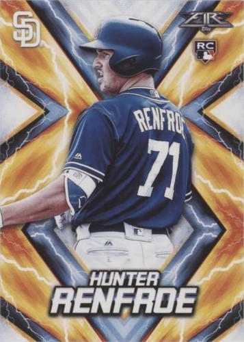 2017 Topps Fire - Hunter Renfroe #135