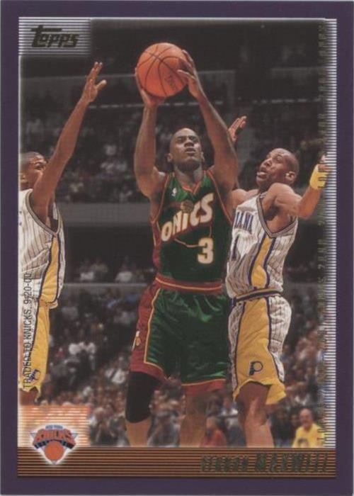 2000-01 Topps - Vernon Maxwell #201