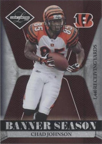2008 Leaf Limited Chad Johnson #BSM-10