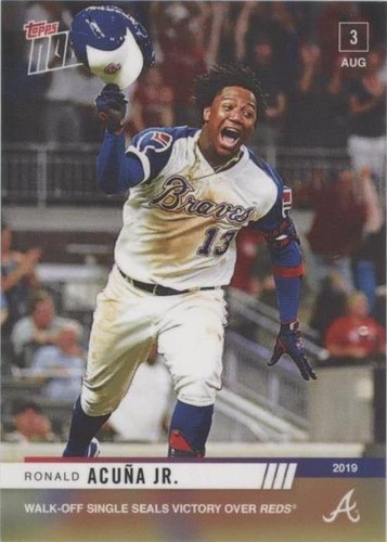 2019 Topps Now - Ronald Acuña Jr. #628
