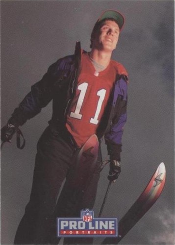 1993 Pro Line Portraits Drew Bledsoe #475