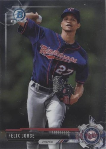 2017 Bowman Chrome - Felix Jorge #BCP166