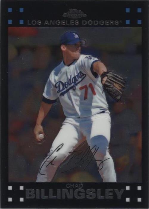 2007 Topps Chrome - Chad Billingsley #128