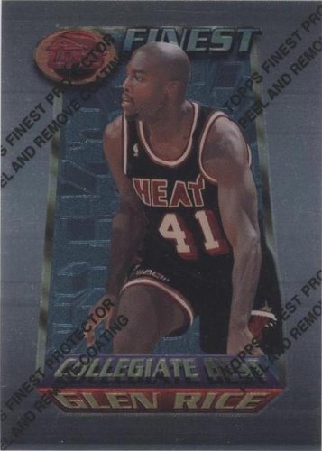 1994-95 Topps Finest - Glen Rice #256