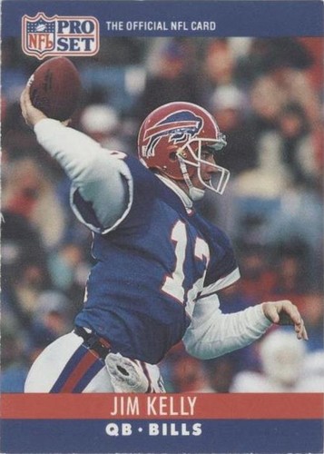 1990 Pro Set Jim Kelly #40