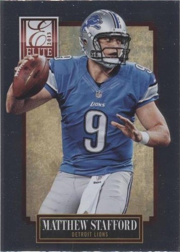 2013 Panini Elite Matthew Stafford #34
