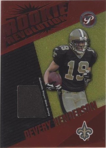 2004 Topps Pristine Devery Henderson #RR-DHE