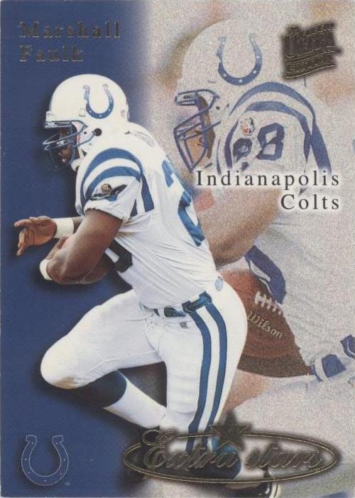 Fleer Ultra Marshall Faulk 1995 #494