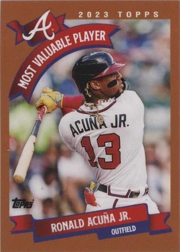 2023 Topps Throwback Thursday #TBT - Ronald Acuña Jr. #143
