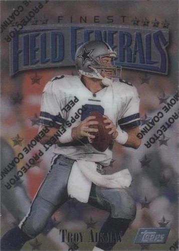 1997 Topps Finest Troy Aikman #130