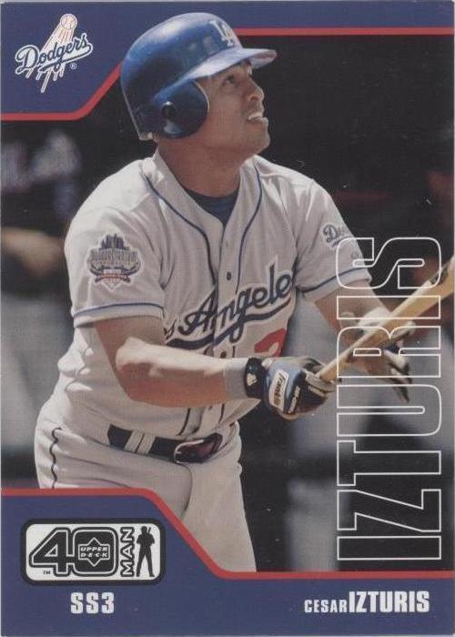 Upper Deck 40 Man 2002 - Cesar Izturis #699