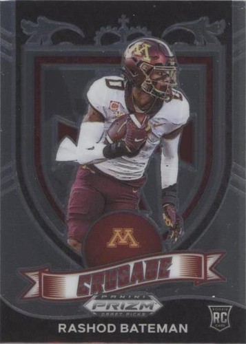2021 Panini Prizm Draft Picks Rashod Bateman #166