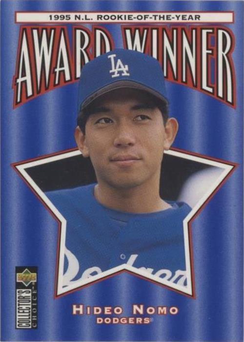 1996 年 Upper Deck 收藏家精选 - Hideo Nomo #705