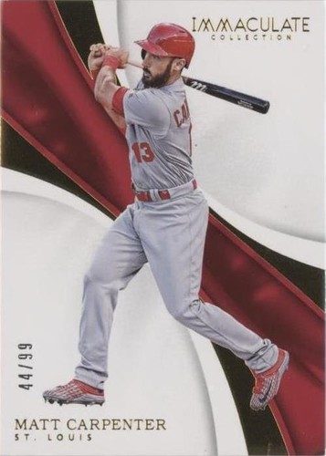 2017 Panini Immaculate Collection - Matt Carpenter #85
