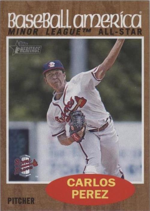 2011 Topps Heritage Minor League Edition - Carlos Perez #227