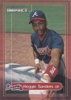 2000 Fleer Impact - Reggie Sanders #173