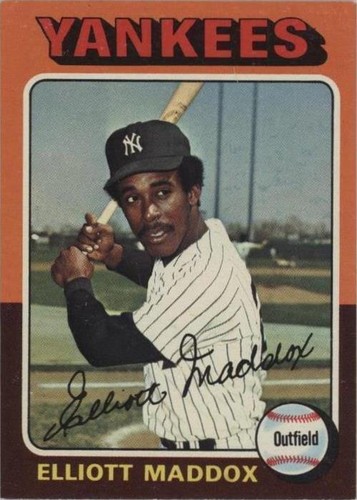 Elliott Maddox Trading Cards