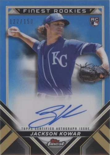 2022 Topps Finest - Jackson Kowar #FRDA-JK