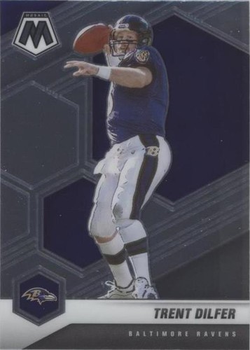 2025 MOSAIC TRENT DILFER BASE FOOTBALL CARD RAVENS NFL 98 panini