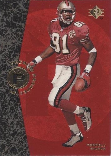 Terrell Owens Rookie Card 1996 Upper Deck SP Premiere