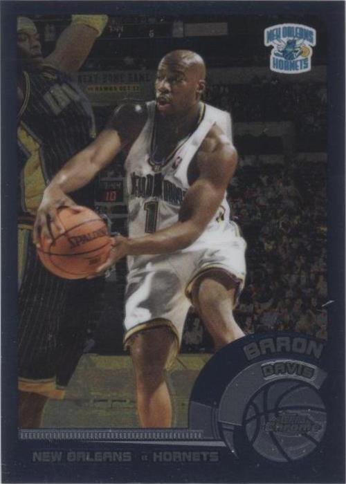 2002-03 Topps Chrome - Baron Davis #54