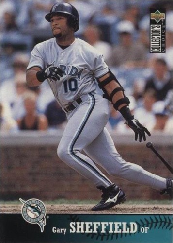 1997 Collector's Choice Gary Sheffield #345 Florida Marlins