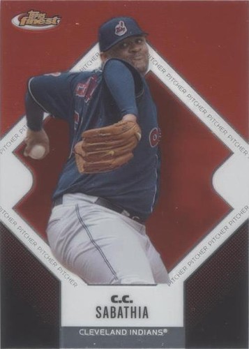 2006 Topps Finest - C.C. Sabathia #14