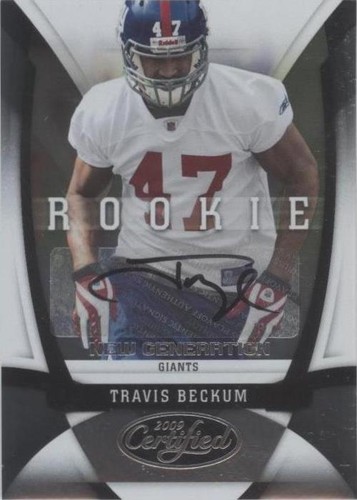 2009 Certified Travis Beckum #198