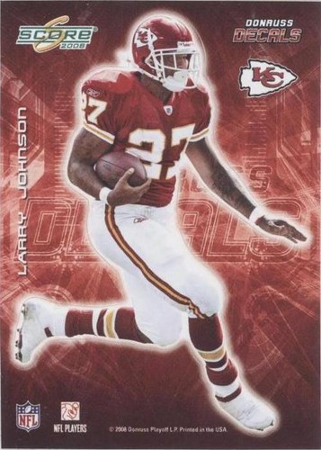 2008 Score Larry Johnson #14