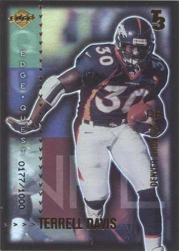 2000 Collector's Edge T3 Terrell Davis #EQ8