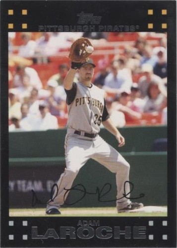 2007 Topps Updates & Highlights - Adam LaRoche #UH9