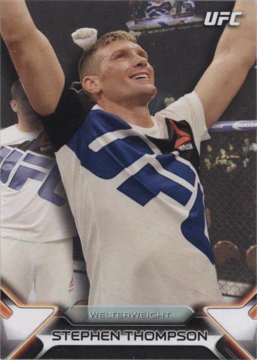 2016 Topps UFC Knockout - Stephen Thompson #64