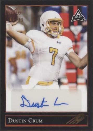 2021 Leaf Memories Dustin Crum #BG-DC1