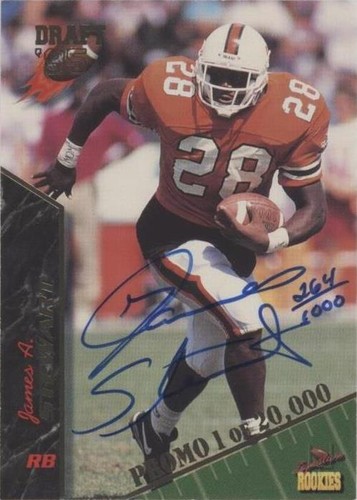 1995 Signature Rookies James Stewart #11