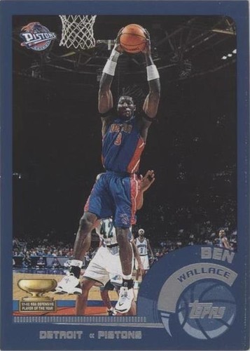 2002-03 Topps - Ben Wallace #128