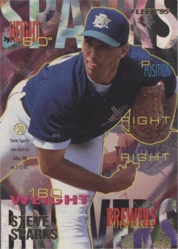 1995 Fleer Update - Steve Sparks #U-57